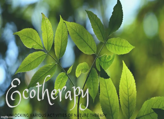 ecotherapy | image tagged in therapist | made w/ Imgflip meme maker