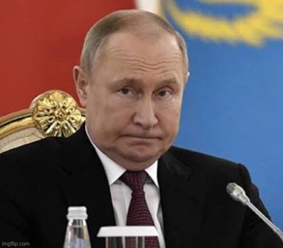 straight face Putin | image tagged in straight face putin | made w/ Imgflip meme maker