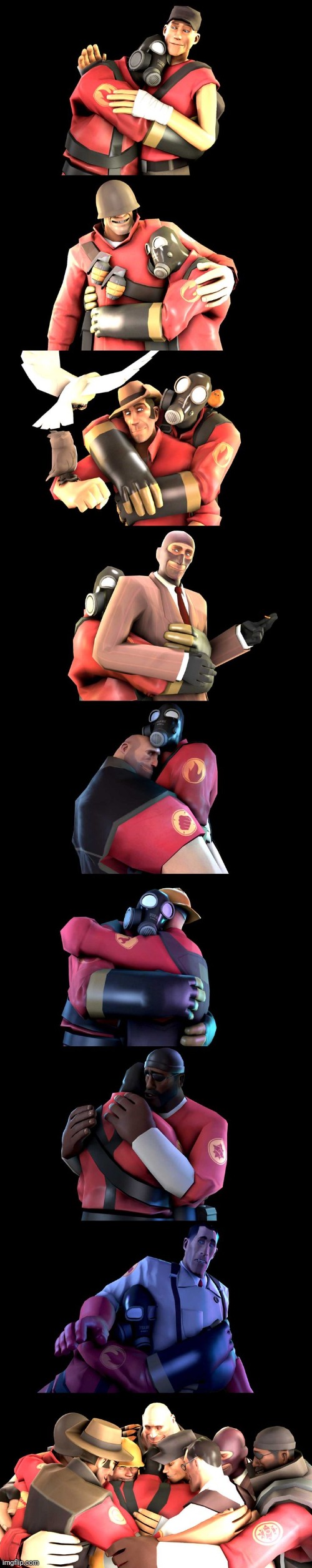 image tagged in team fortress 2,tf2,game,wholesome,valve,cartoon | made w/ Imgflip meme maker