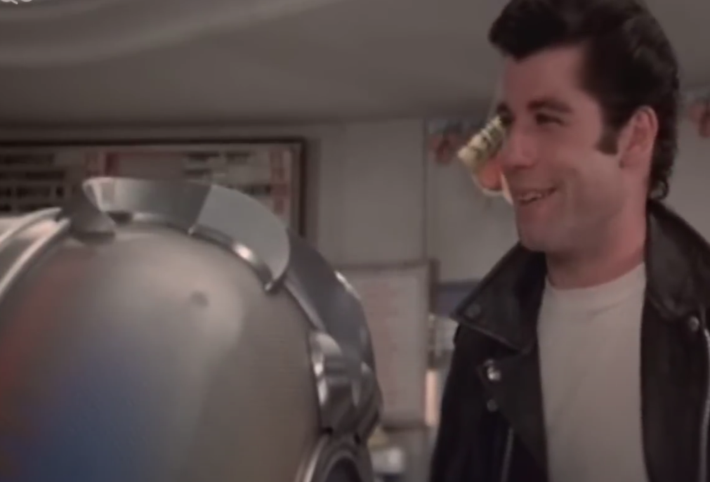 Grease John Travolta Blank Meme Template