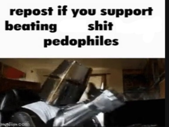 repost if you support beating the shit out of pedophiles | image tagged in repost if you support beating the shit out of pedophiles | made w/ Imgflip meme maker