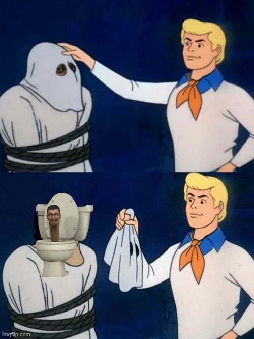Brain rot | image tagged in scooby doo mask reveal | made w/ Imgflip meme maker