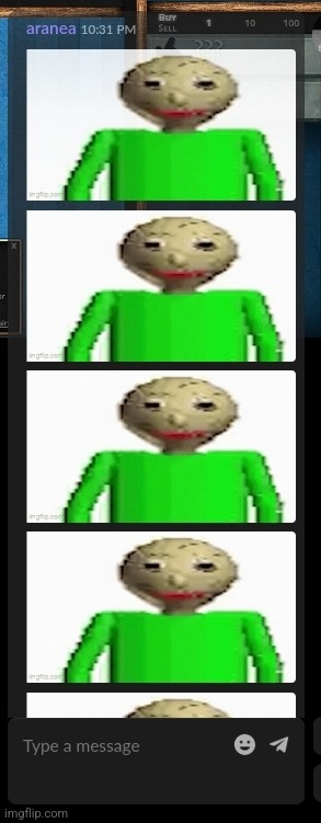 baldi masturbating | made w/ Imgflip meme maker