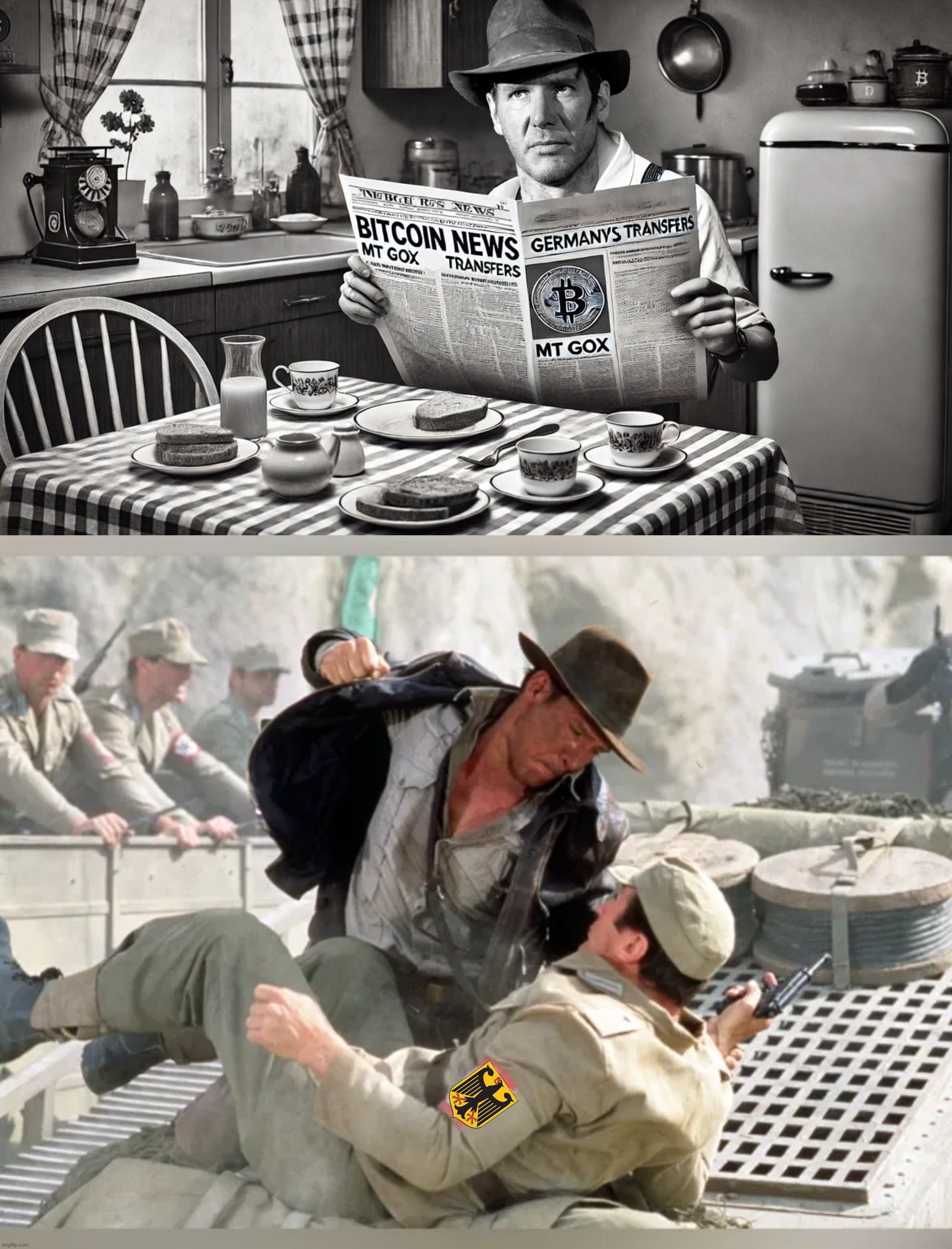 Indiana Jones and the Temple of Sats | made w/ Imgflip meme maker