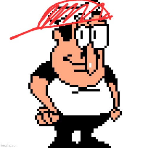 Peppino Peter Taunt | image tagged in peppino peter taunt | made w/ Imgflip meme maker