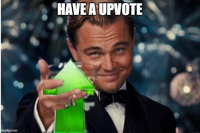 Upvote cheers | HAVE A UPVOTE | image tagged in upvote cheers | made w/ Imgflip meme maker