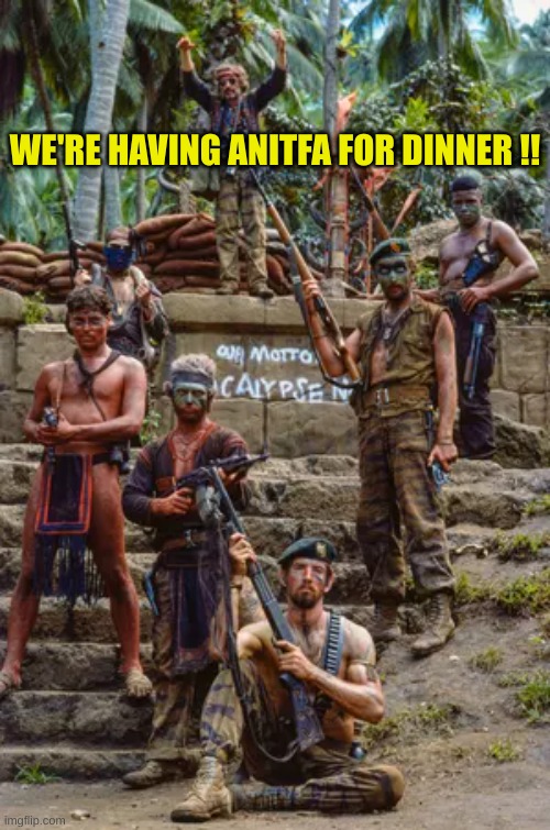 WE'RE HAVING ANITFA FOR DINNER !! | made w/ Imgflip meme maker