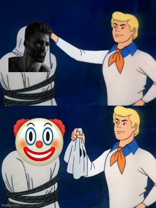 Scooby doo mask reveal | image tagged in scooby doo mask reveal | made w/ Imgflip meme maker