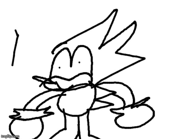 My sonic oc: sonic but he loves meth | made w/ Imgflip meme maker