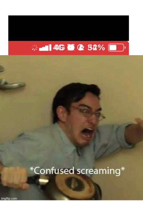 Device laggin out | image tagged in confused screaming | made w/ Imgflip meme maker