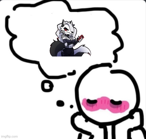 Blushing thinking about... | image tagged in blushing thinking about | made w/ Imgflip meme maker