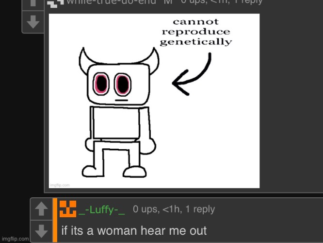 that shi look more like a man than anythin else ☠️ | made w/ Imgflip meme maker