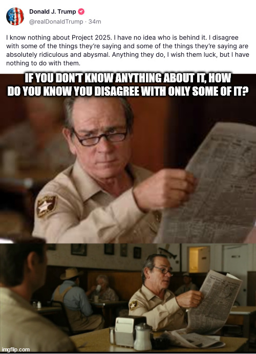 IF YOU DON'T KNOW ANYTHING ABOUT IT, HOW DO YOU KNOW YOU DISAGREE WITH ONLY SOME OF IT? | image tagged in tommy explains | made w/ Imgflip meme maker