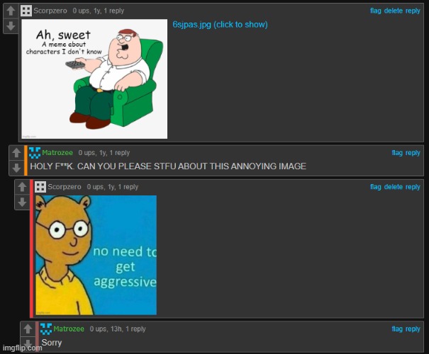 Mf really took an entire year to reply a comment | made w/ Imgflip meme maker