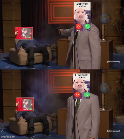 Who killed Mouse Pay | image tagged in memes,who killed hannibal,john pork,mouse pay | made w/ Imgflip meme maker