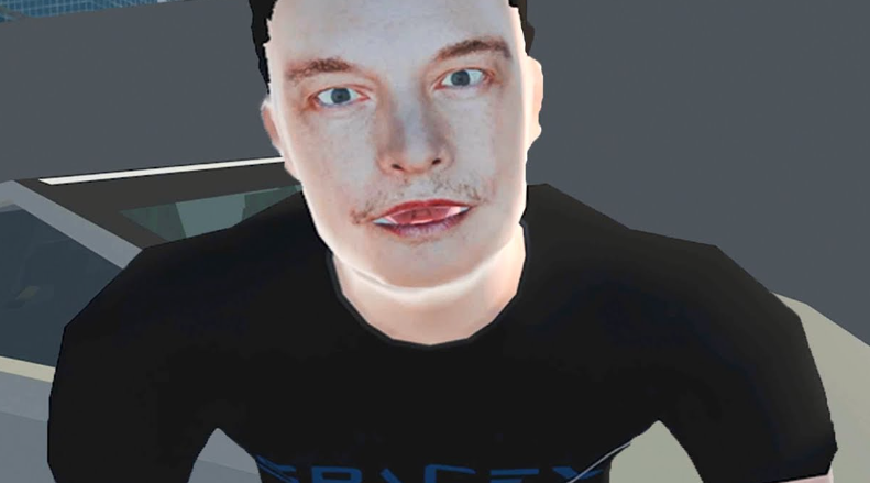 You Hit My Cybertruck! Blank Meme Template