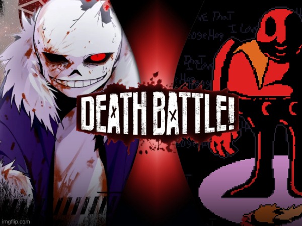 Horror!Sans VS Starved Eggman (Horrortale VS Starved) | image tagged in death battle,horror,sans,undertale,eggman | made w/ Imgflip meme maker