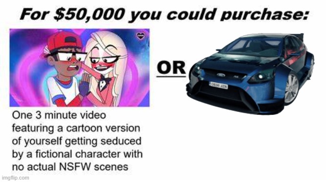 "For $50,000 you could purchase:" | image tagged in for 50 000 you could purchase | made w/ Imgflip meme maker