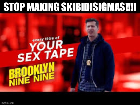 title of your tape | STOP MAKING SKIBIDISIGMAS!!!! | image tagged in title of your tape | made w/ Imgflip meme maker