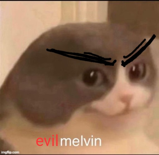 EEEEVIIILLL melvin | evil | image tagged in melvin | made w/ Imgflip meme maker