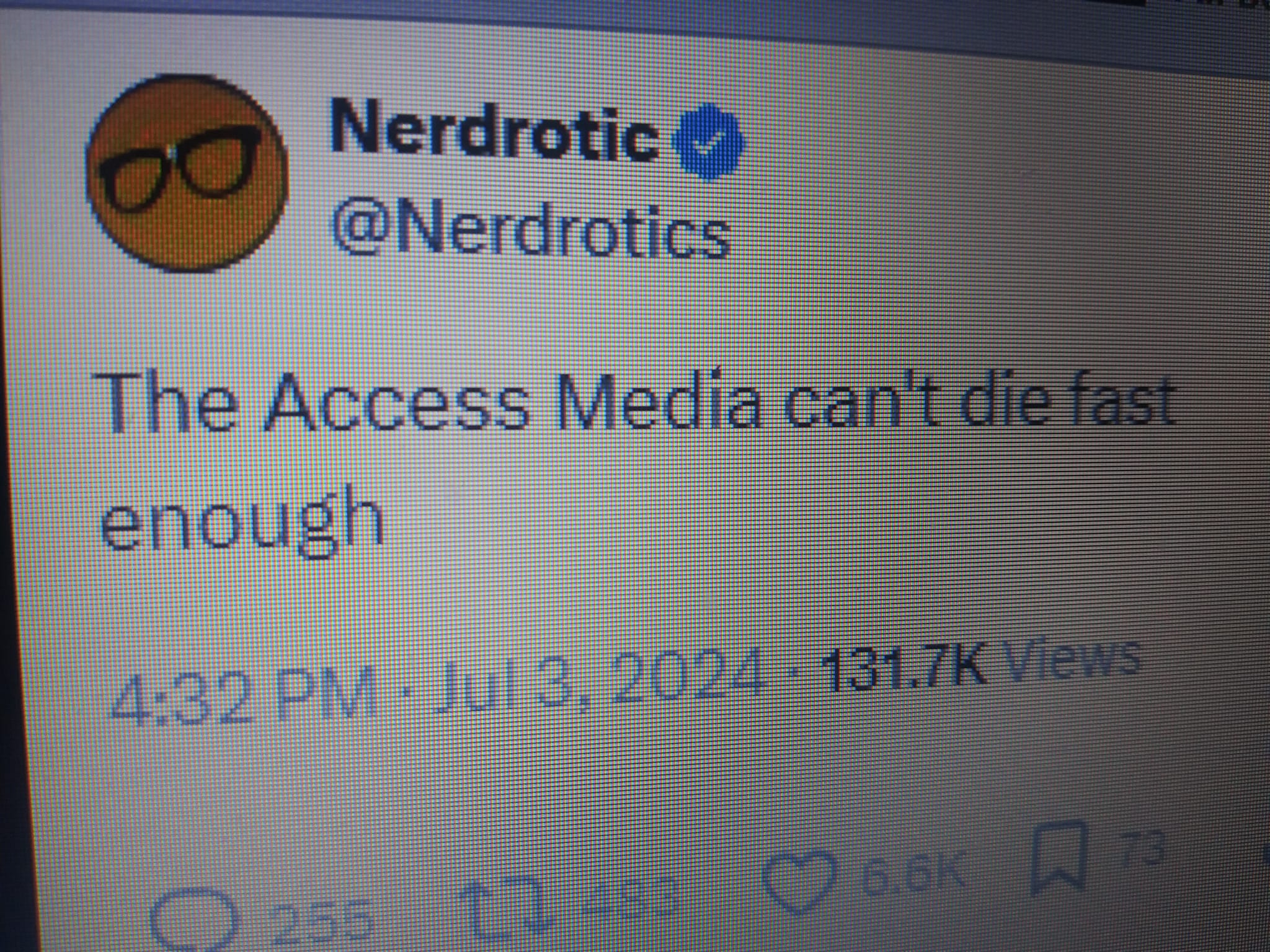 access media die Blank Meme Template