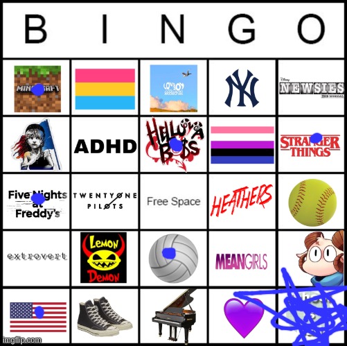 Gay bingo | image tagged in gay bingo | made w/ Imgflip meme maker