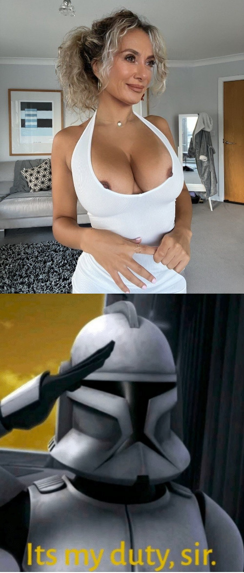 milf clone soldier Blank Meme Template