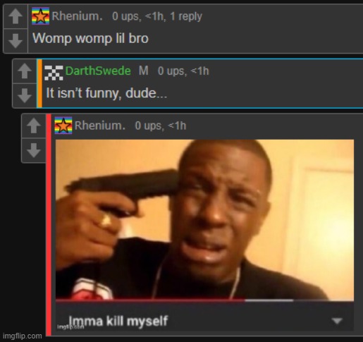 Imma kill myself | image tagged in imma kill myself | made w/ Imgflip meme maker
