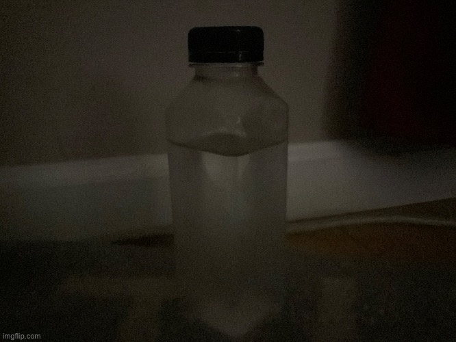 Bottle of Icy Water (when it’s all crushing down) | made w/ Imgflip meme maker