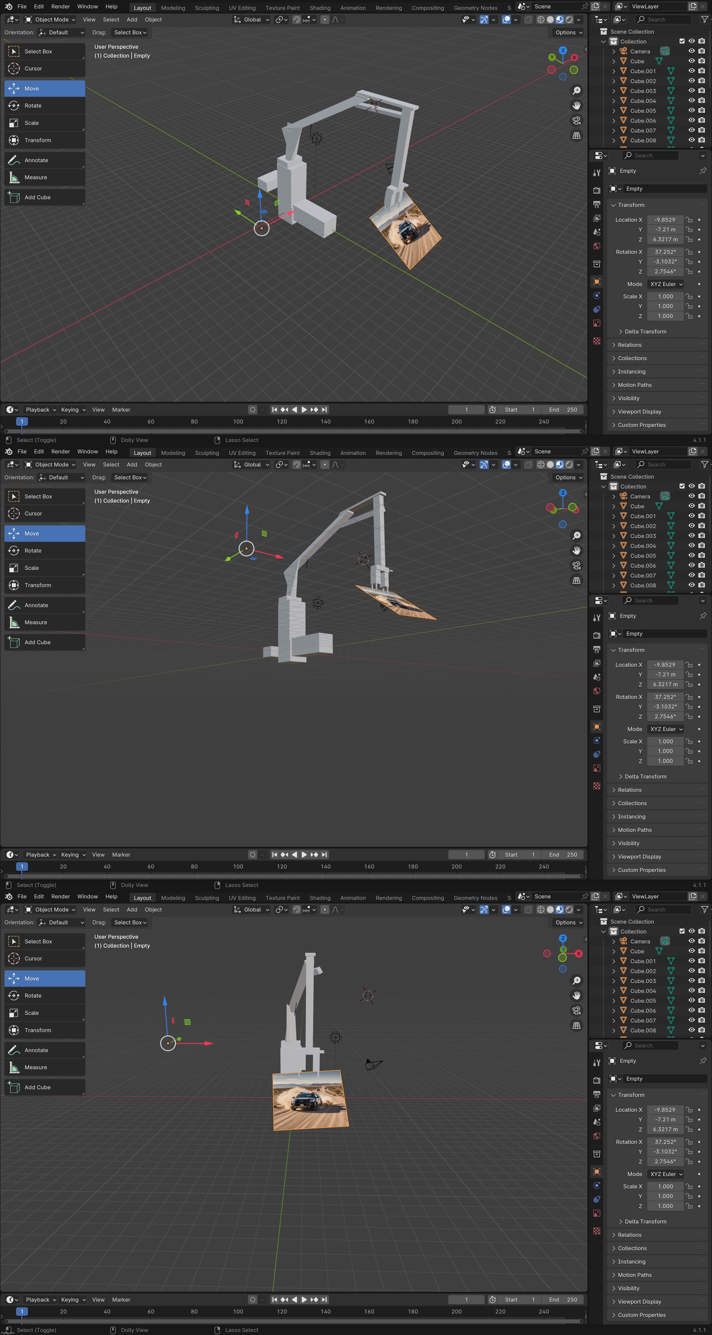 Robotic Arm | image tagged in im,new,to,blender,lol | made w/ Imgflip meme maker