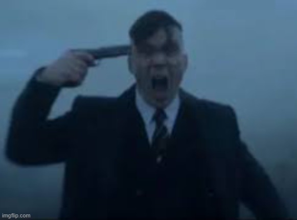 school starts tomorrow | image tagged in cillian murphy kms | made w/ Imgflip meme maker