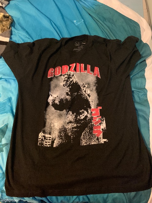 New Godzilla shirt! (Also Gm peeps) | made w/ Imgflip meme maker