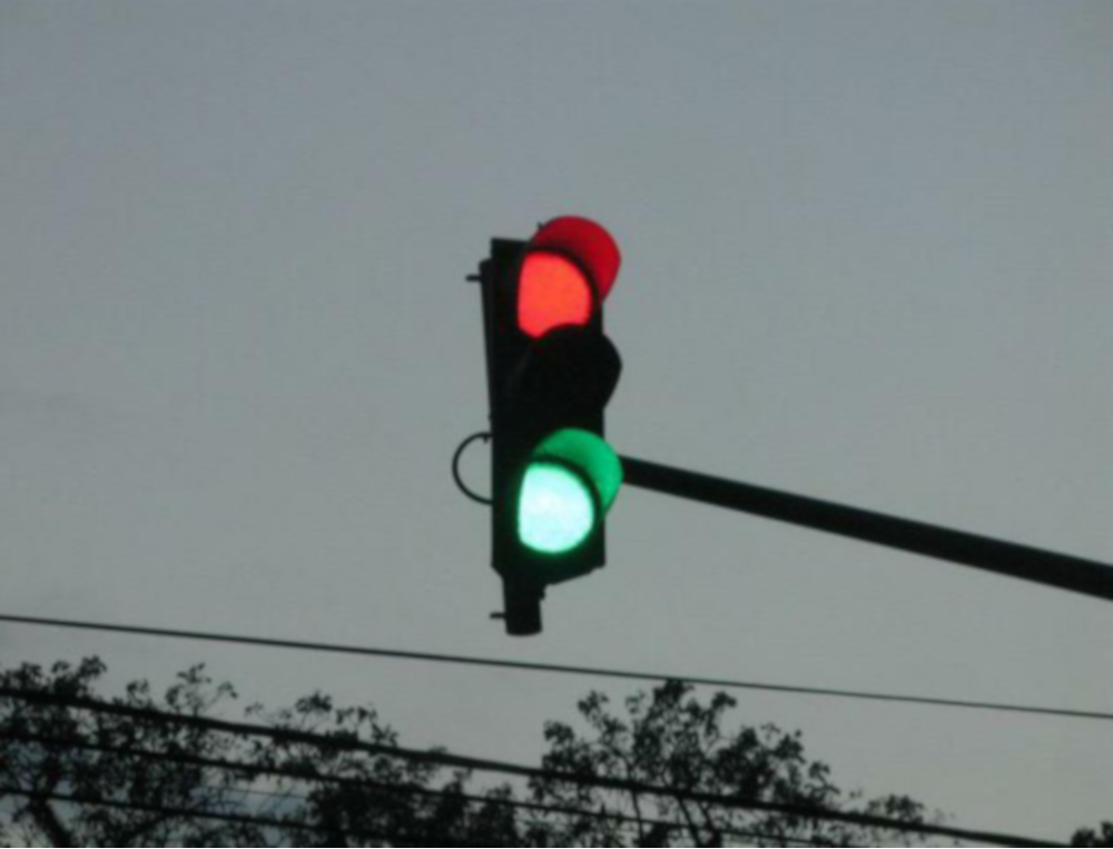 High Quality Red plus green light Blank Meme Template