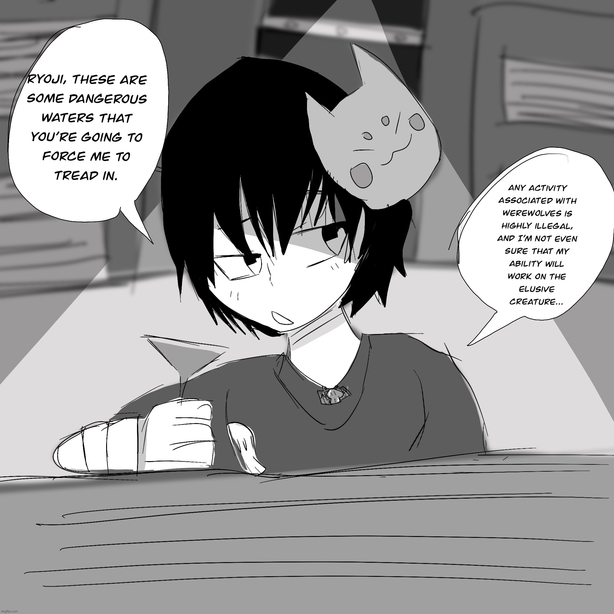 Something is cooking chat…. (The manga) | made w/ Imgflip meme maker