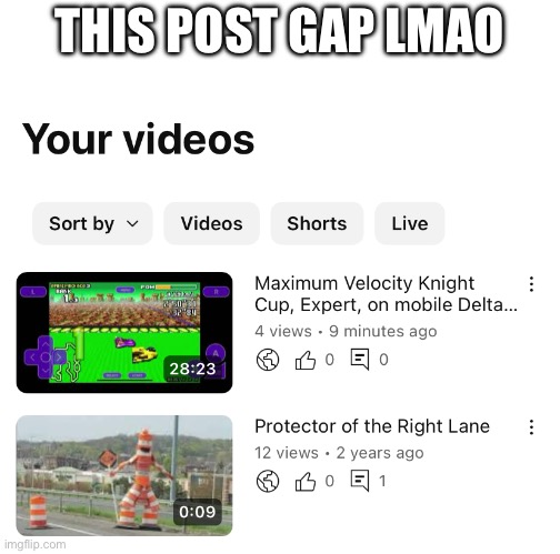 THIS POST GAP LMAO | made w/ Imgflip meme maker