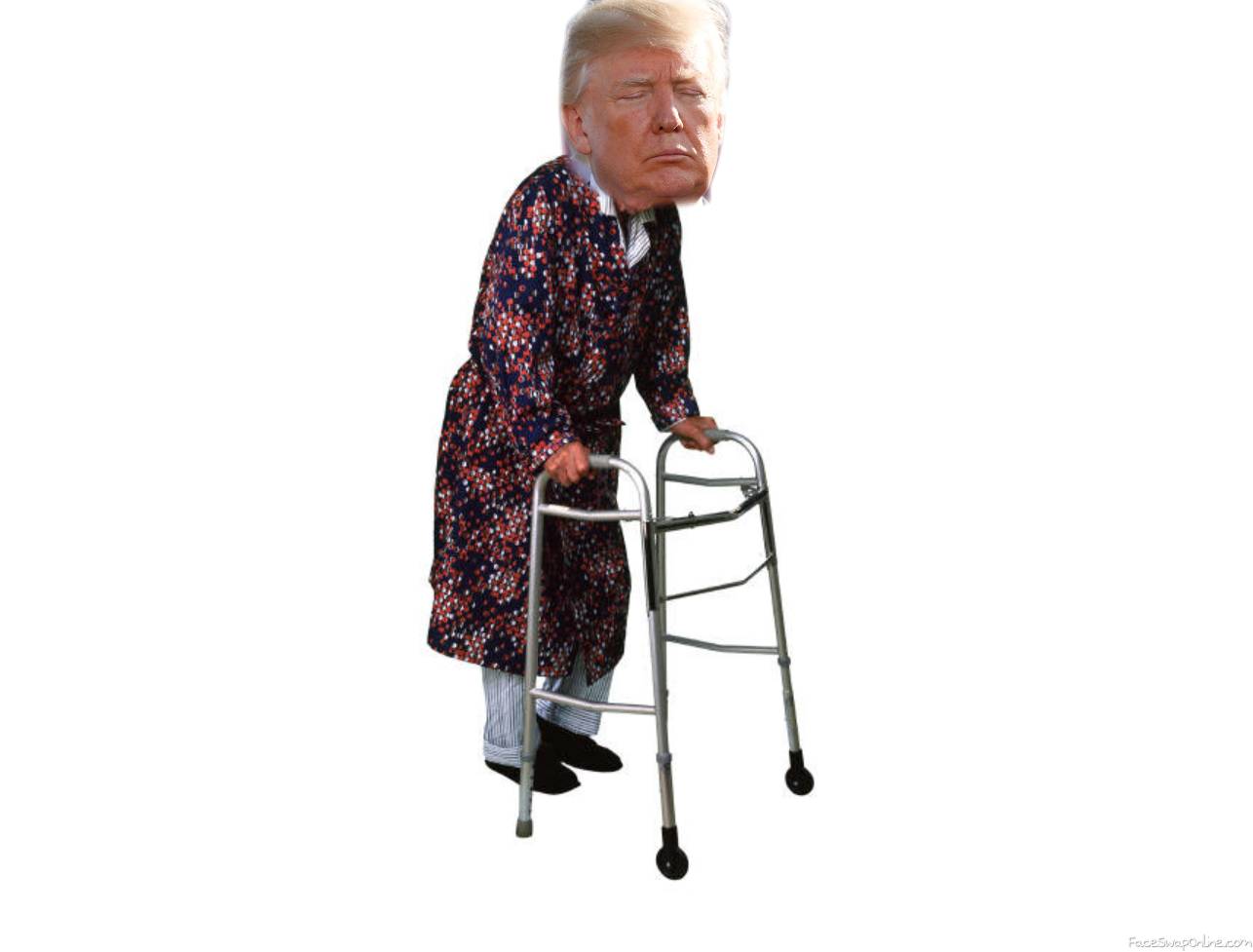 High Quality Trump Old Blank Meme Template