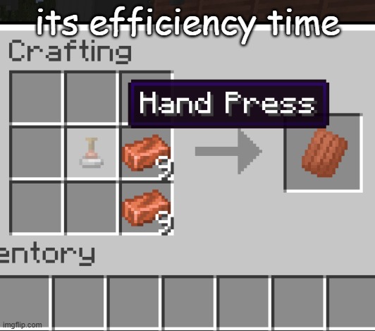 its efficiency time | made w/ Imgflip meme maker