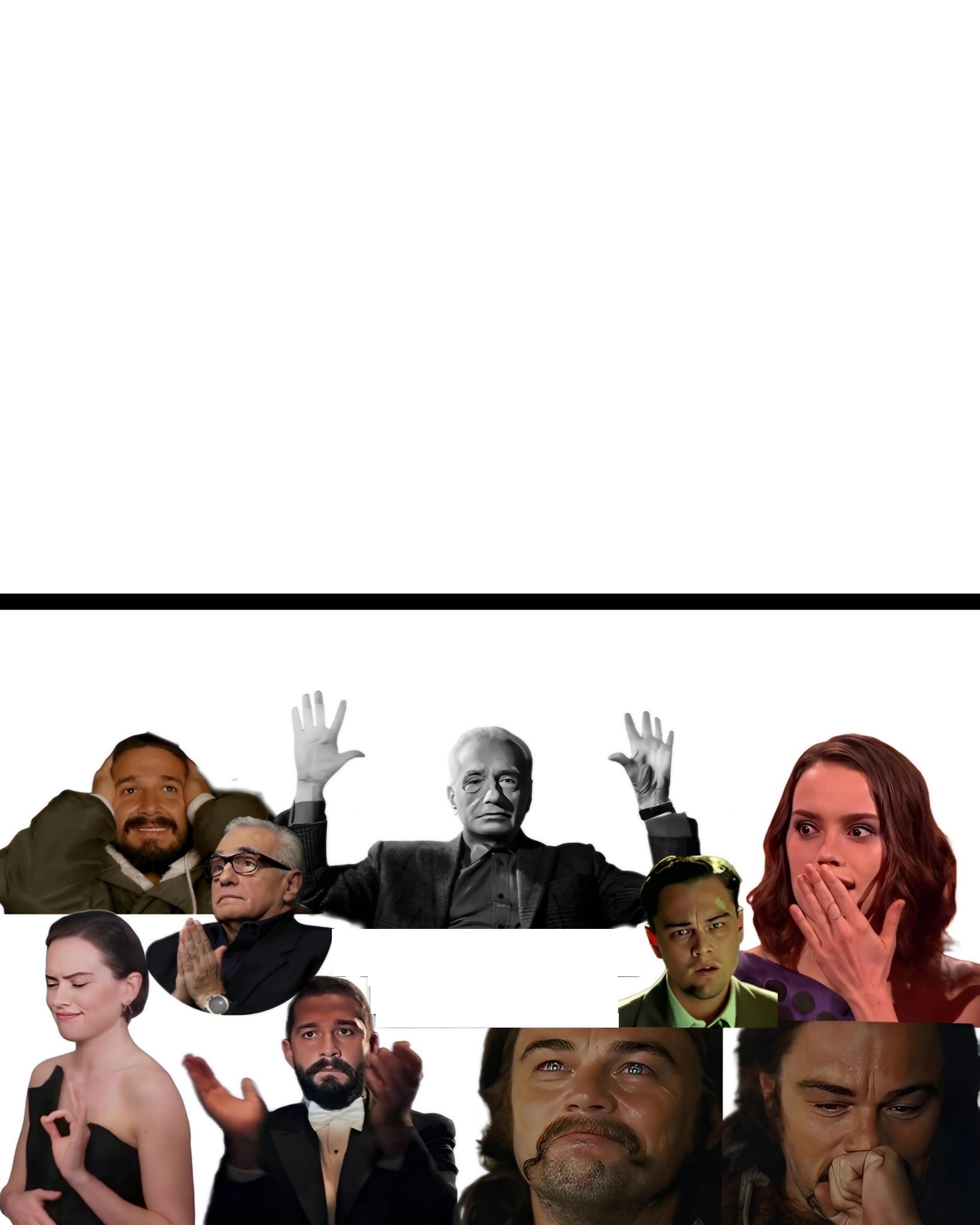 amazed Blank Meme Template