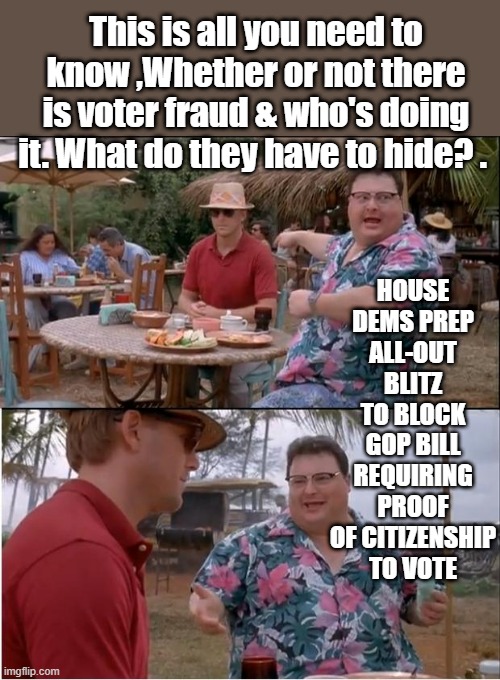 DEM politicians are all criminals & traitors. There is no longer any doubt. | This is all you need to know ,Whether or not there is voter fraud & who's doing it. What do they have to hide? . HOUSE DEMS PREP ALL-OUT BLITZ TO BLOCK GOP BILL REQUIRING PROOF OF CITIZENSHIP TO VOTE | image tagged in memes,see nobody cares | made w/ Imgflip meme maker