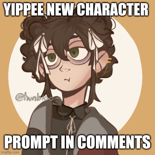 Her name is kyra | YIPPEE NEW CHARACTER; PROMPT IN COMMENTS | image tagged in promt in comments,lol | made w/ Imgflip meme maker