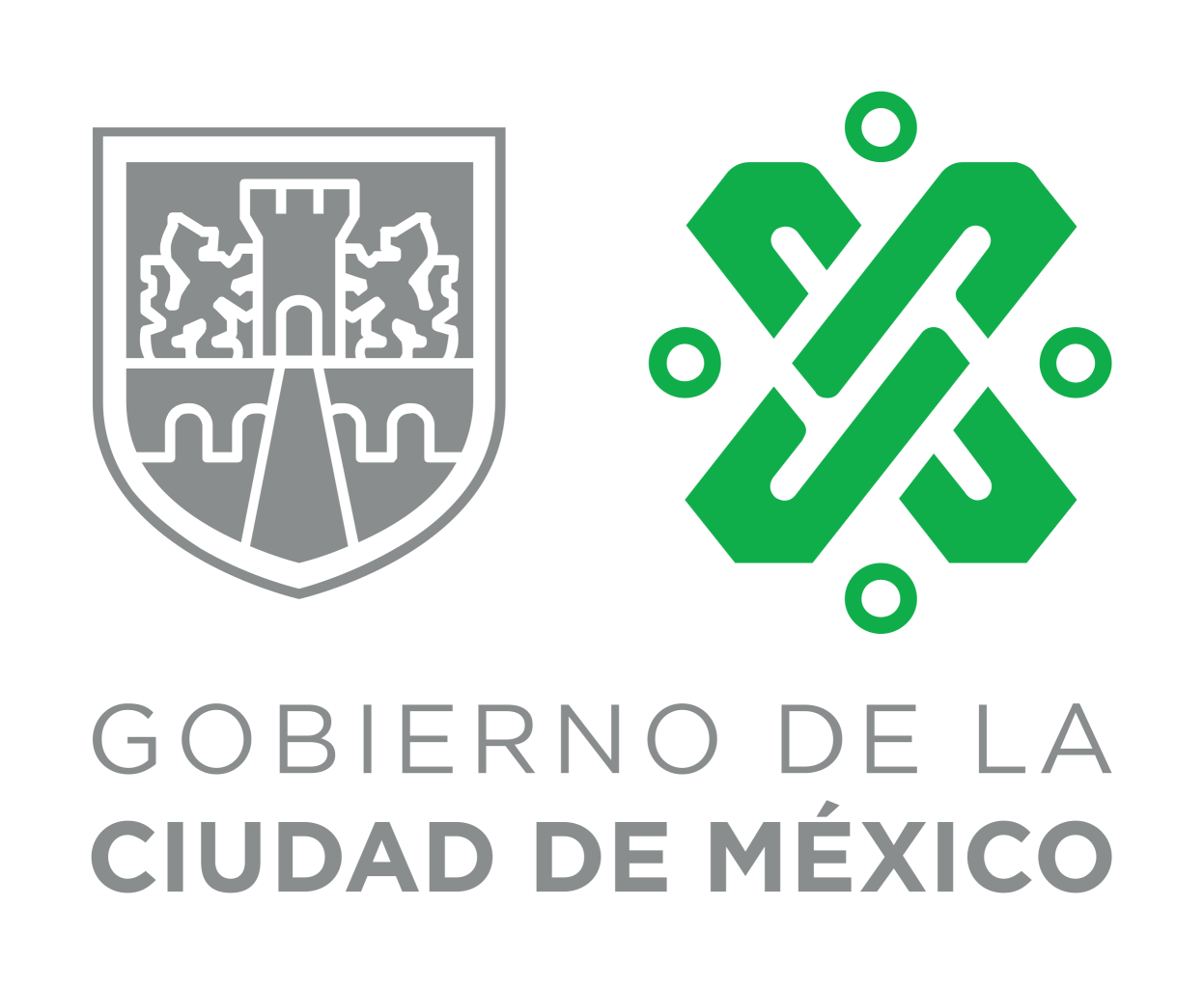 Logo CDMX DeFe DESgobierno de mierda de Chenban verde Blank Meme Template