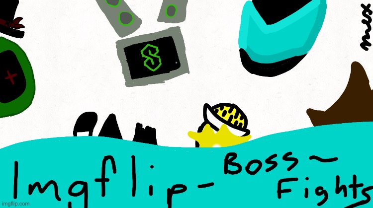 Bossfights banner art | made w/ Imgflip meme maker