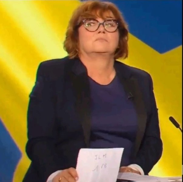 Nathalie Saint-Cricq - JLM 1 PB Blank Meme Template