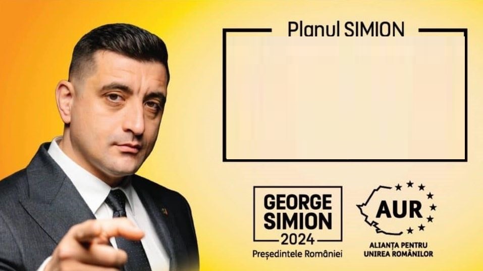 george simion meme template promisiuni Blank Meme Template