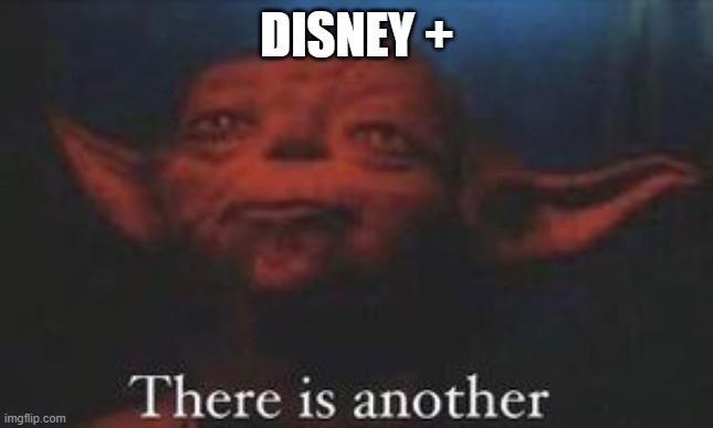 yoda there is another | DISNEY + | image tagged in yoda there is another | made w/ Imgflip meme maker