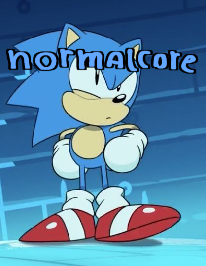 Random sonic template Blank Meme Template