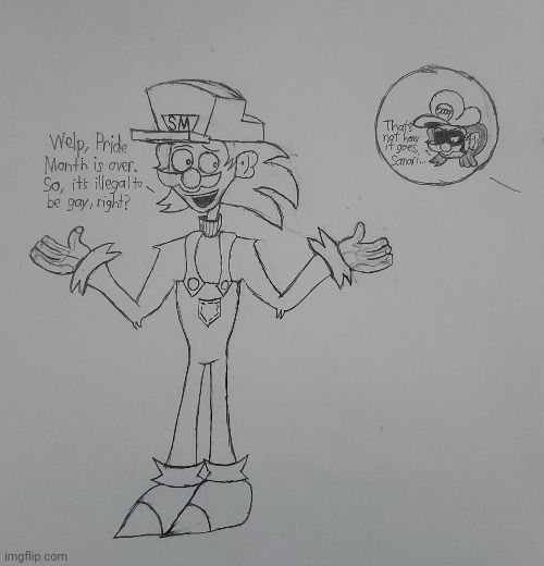 Miscommunication | image tagged in mario's madness,drawing | made w/ Imgflip meme maker