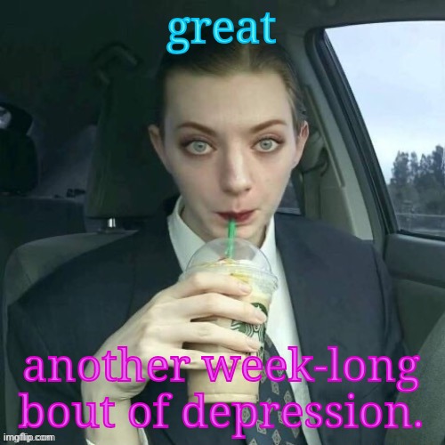 the happy isn't happying | great; another week-long bout of depression. | image tagged in houses | made w/ Imgflip meme maker