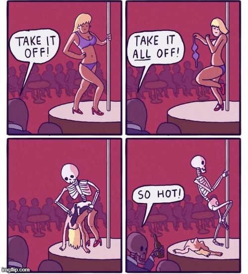 Take It Off | image tagged in comics | made w/ Imgflip meme maker