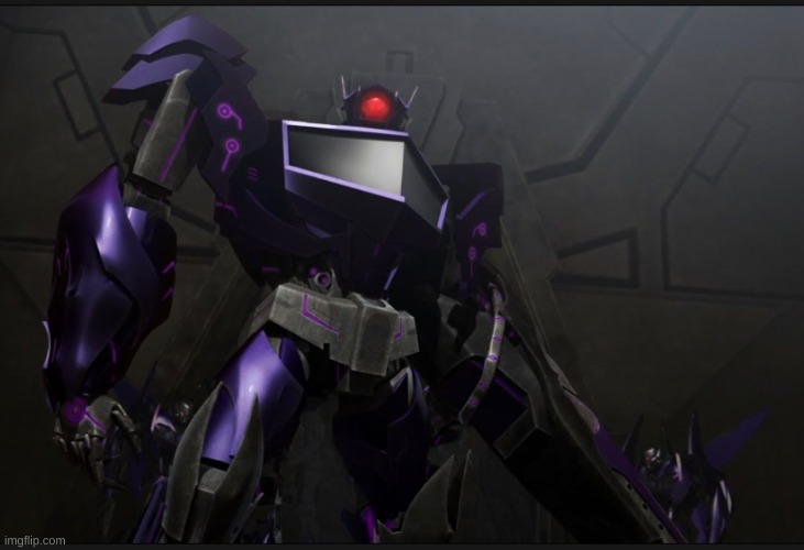 Shockwave looking at you | image tagged in shockwave looking at you | made w/ Imgflip meme maker